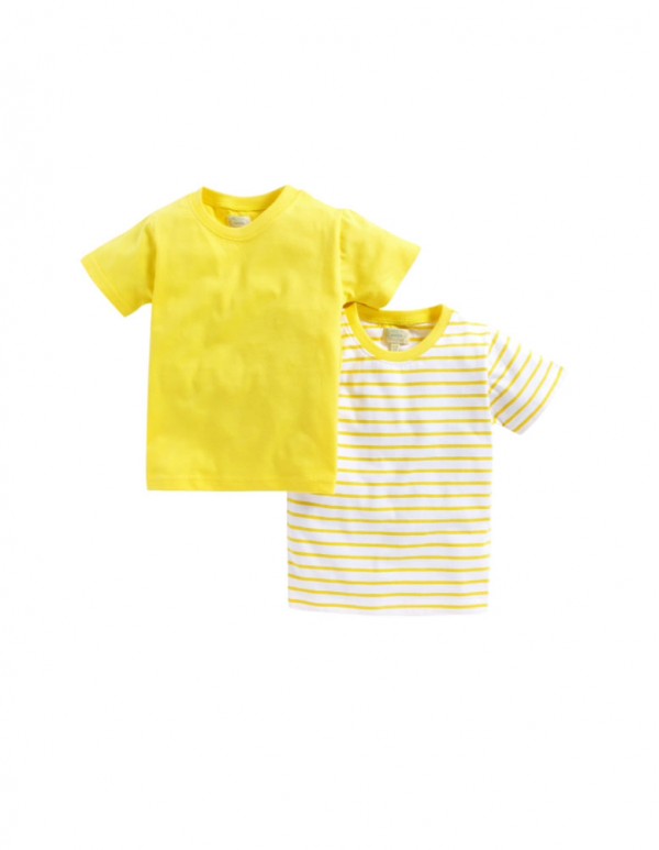 Boys Yellow Combo T-Shirts 