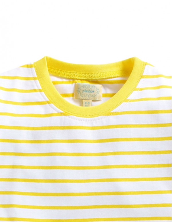 Boys Yellow Combo T-Shirts 