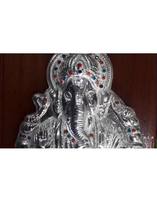 32gm-Sree Ganesha 999 Silver idol