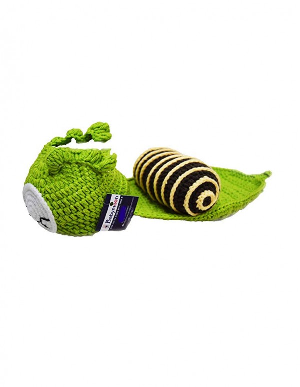 Newborn Baby's Snail Crochet Costume -Photoshoot Props