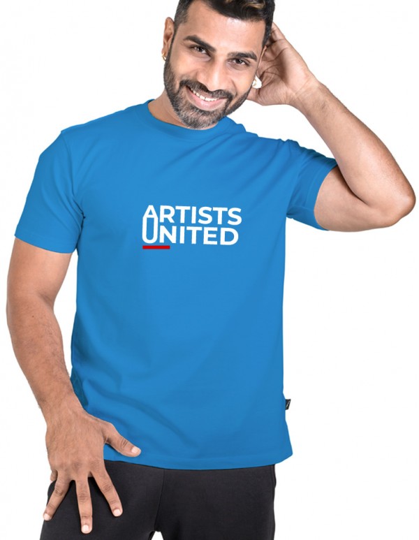  Men's Crew Neck Custom Printed -Artist United  Tee