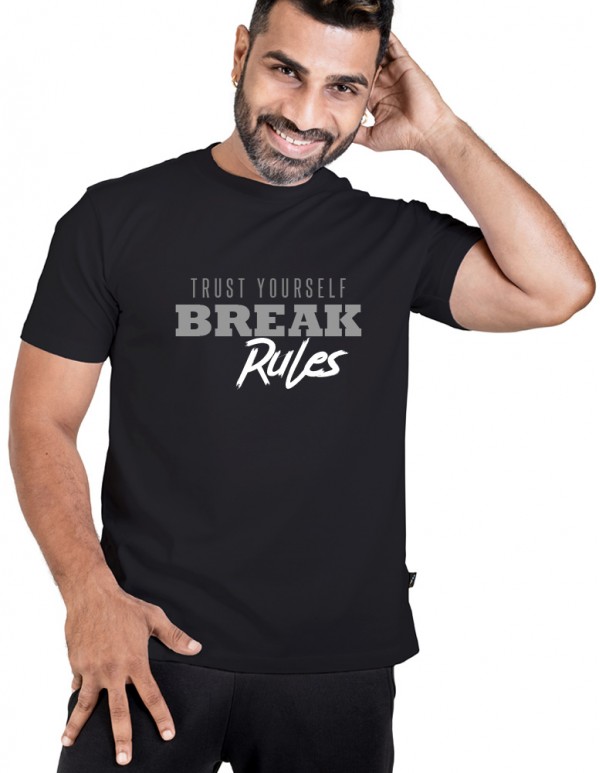  Men's Crew Neck Custom Printed - BreakRules Tee