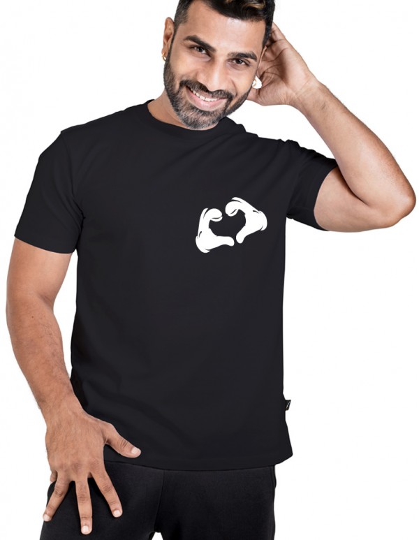  Men's Crew Neck Custom Printed -Micky Love Tee