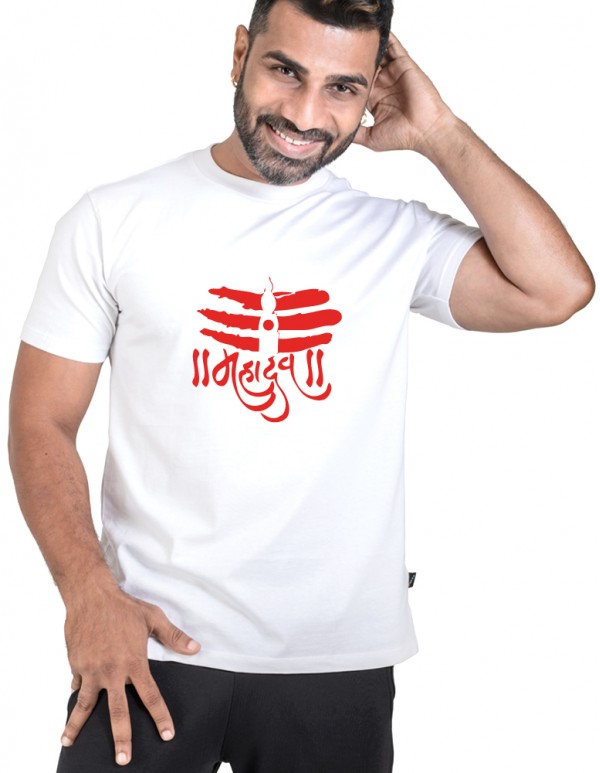 Men's Crew Neck Mahadev Tee